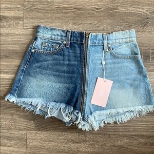 Revive denim ting yang shorts